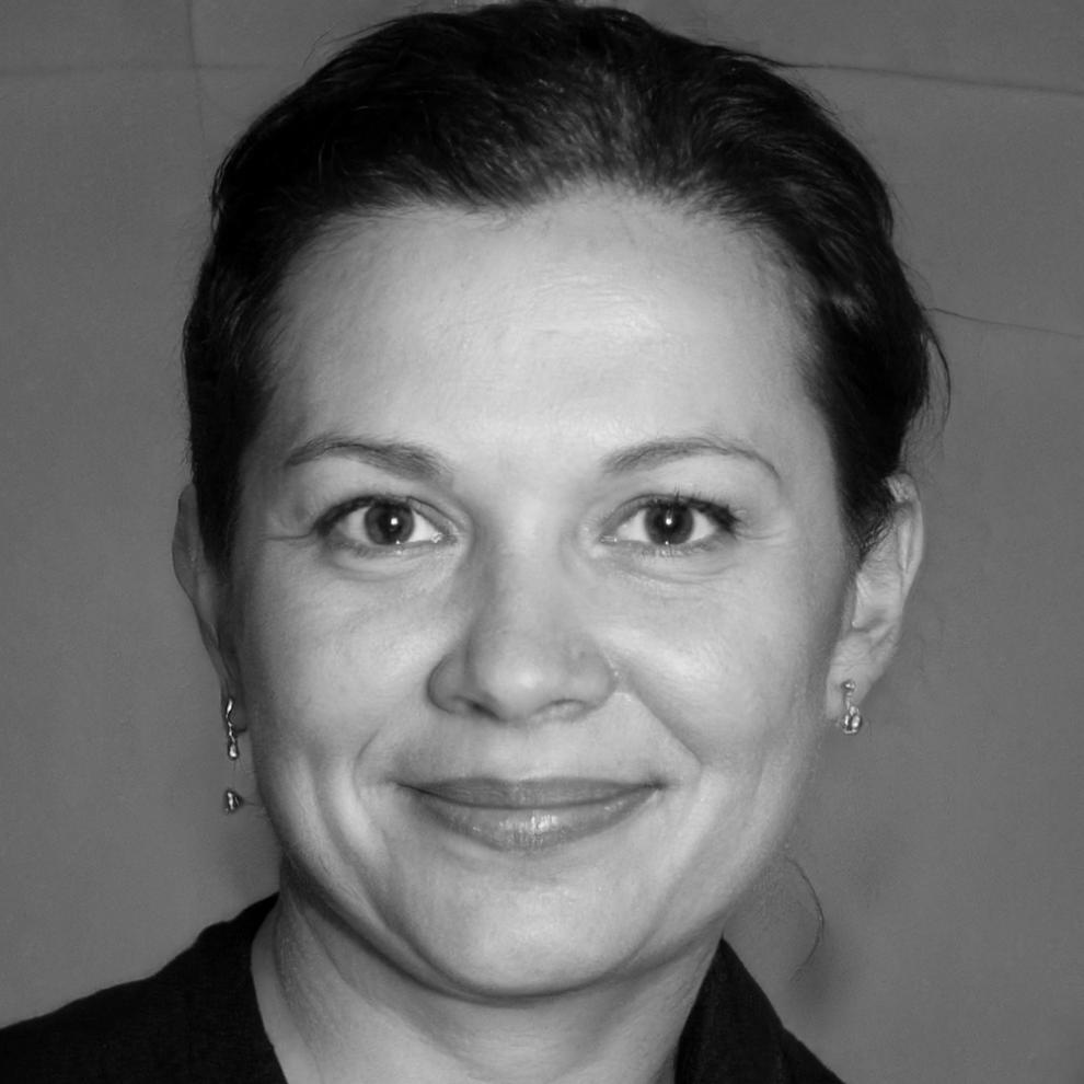 Retrato de Elena Vásquez, Especialista en Audio Interactivo